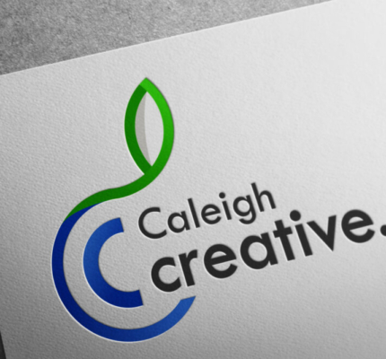 Caleigh Creative Logo designer alligner