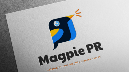 Magpie PR Logo designed by Alligner
