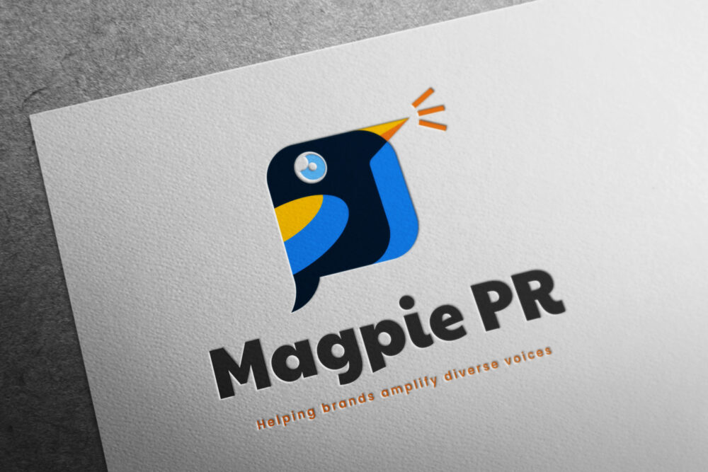 Magpie PR Logo designed by Alligner